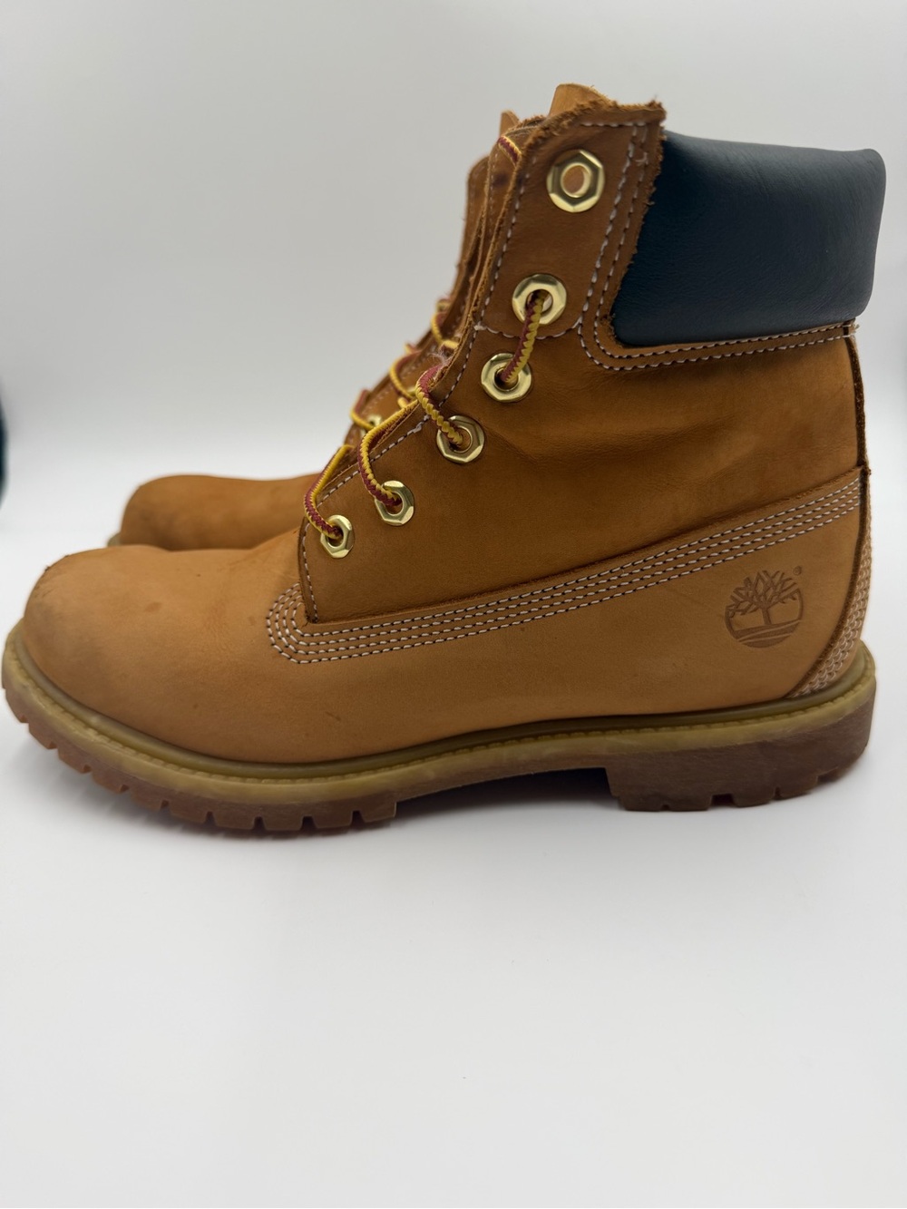Timberland 6 Inch Premium Waterproof Boots Wheat Nubuck Men’s 8.5 Primaloft